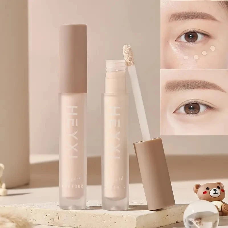 HEYYXI Waterproof Liquid Concealer Natural Medium Coverage Makeup