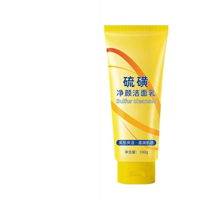 Sulfur Facial Cleanser Acne Control Oil Balancing Face Wash