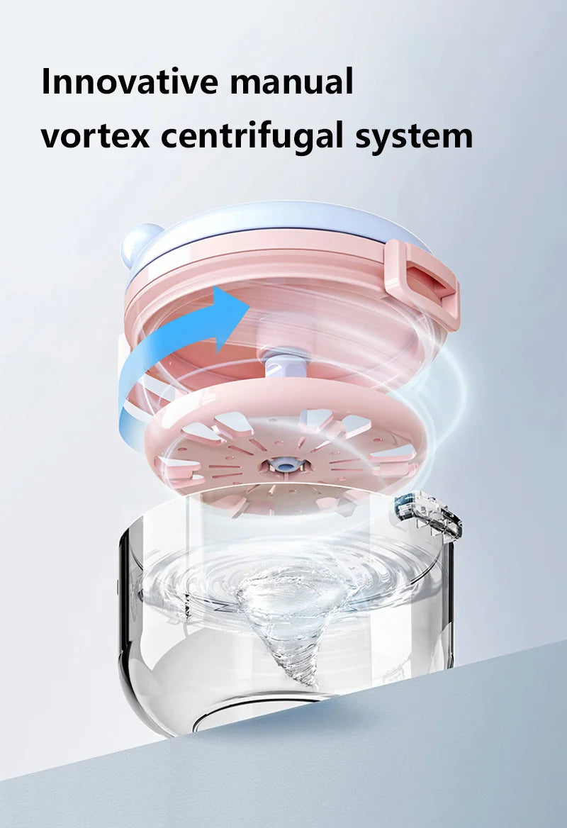 Portable Denture Cleaning Case with Rotary Brush - 9