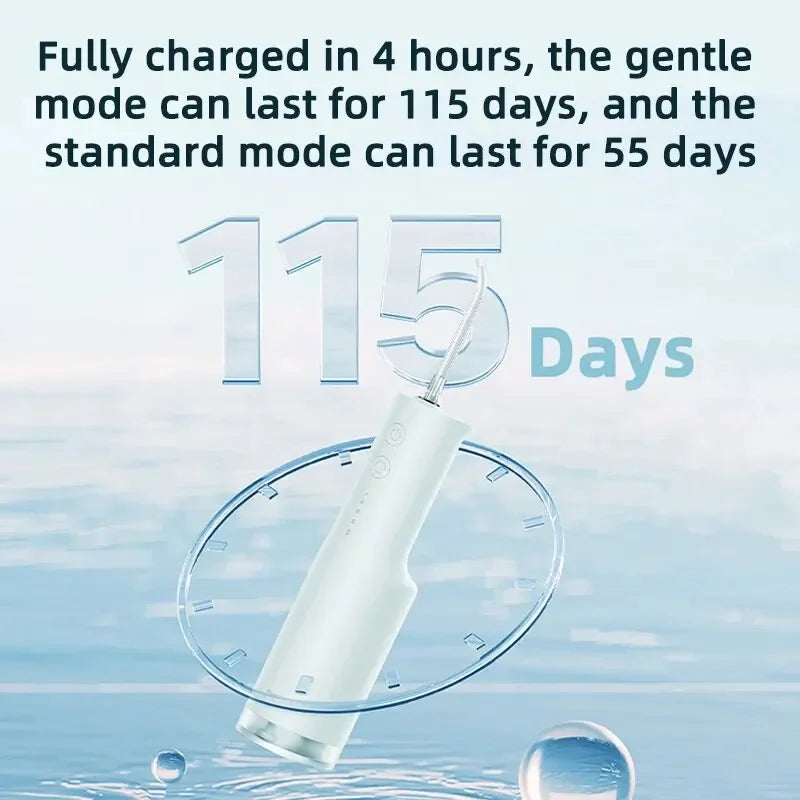 Mijia F300 Electric Oral Irrigator Portable Water Flosser Teeth Cleaner - 4