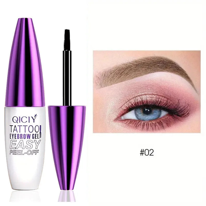 QICIY Peel Off Eyebrow Gel Long Lasting Waterproof Tint