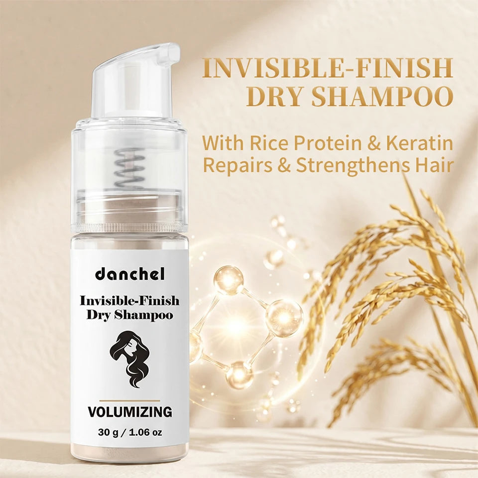 Invisible Dry Shampoo Powder for Volumizing and Oil Control - 10