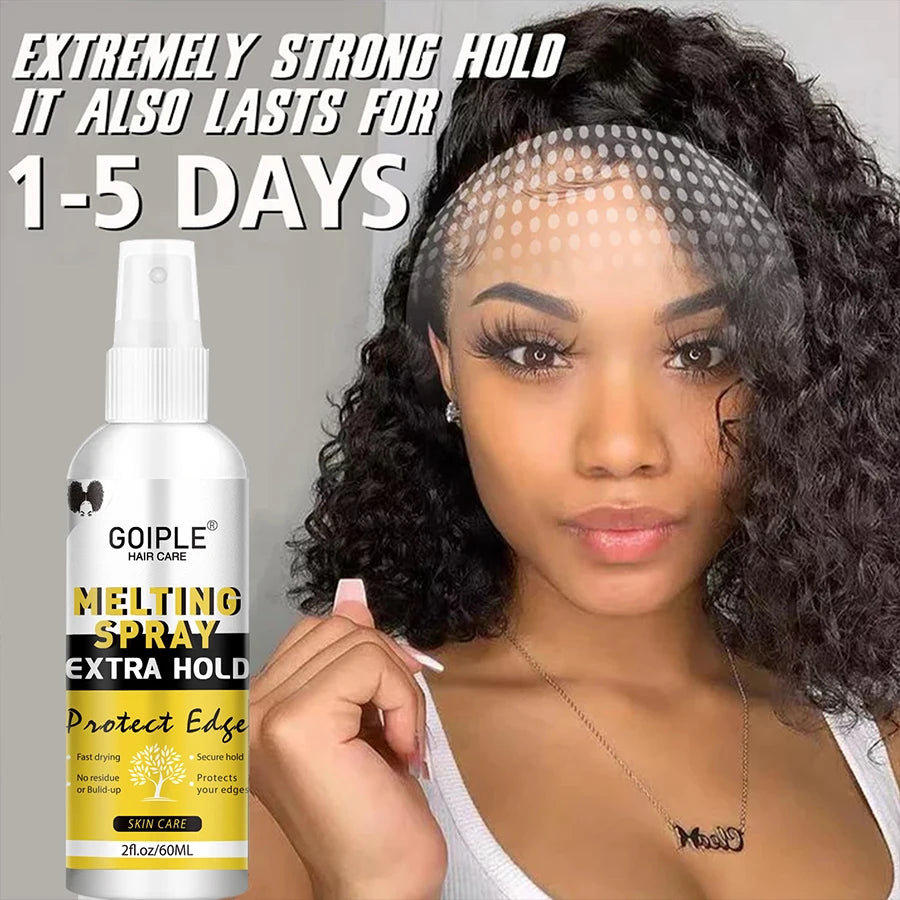 Lace Wig Melting Spray Invisible Bonding Adhesive for Hair Units