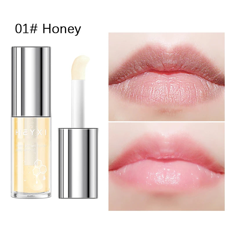 Fruit Pulp Moisturizing Lip Gloss Hydrating Tinted Lip Oil