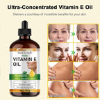 Natural Vitamin E Oil Moisturizing Skin Care Serum for Face and Body