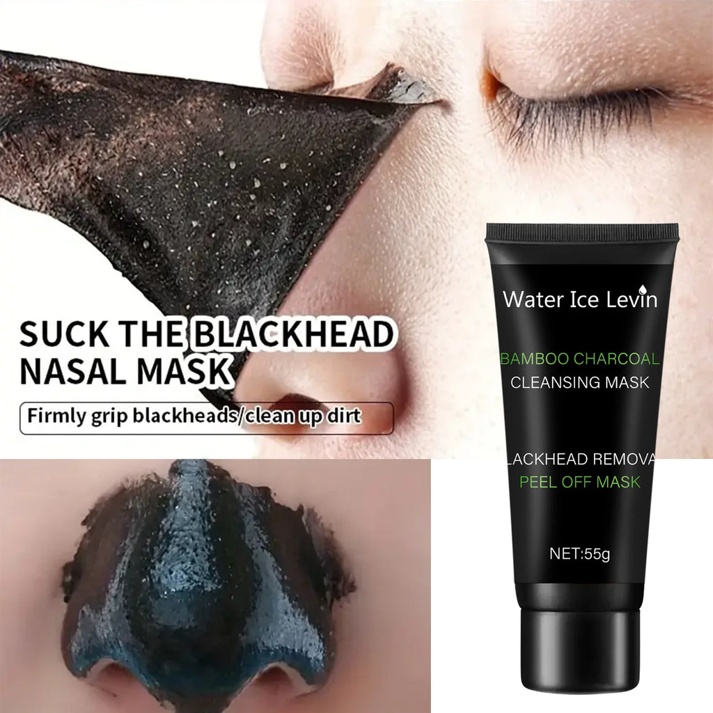 Water Ice Levin Bamboo Charcoal Peel Off Mask for Blackhead Removal