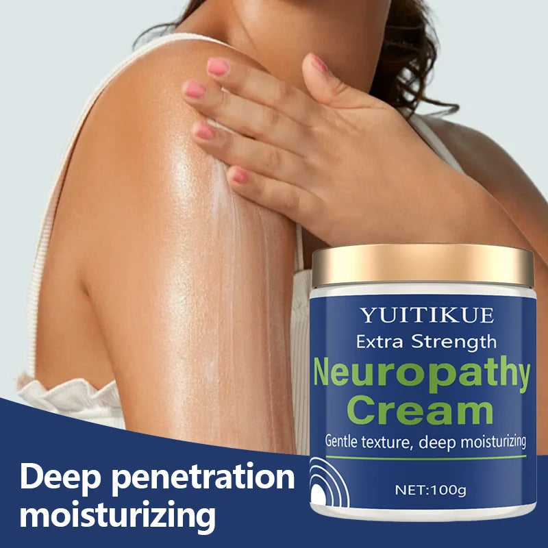 YUITIKUE Neuropathy Cream 100g Extra Strength Deep Moisturizing Relief - 1