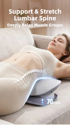 Electric Lumbar Traction and Back Massage Stretcher