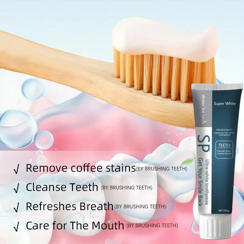 SP Probiotic Teeth Whitening Toothpaste Stain Removal and Breath Freshener - 5