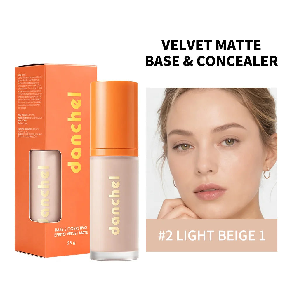 2-in-1 Velvet Matte Liquid Foundation and Concealer - 29