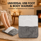 USB Heated Foot Warmer for Office and Home
