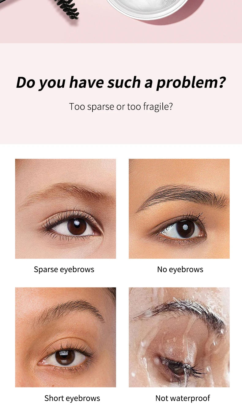 O'CHEAL Eyebrow Soap Sculpting Gel Waterproof Brow Styling Wax