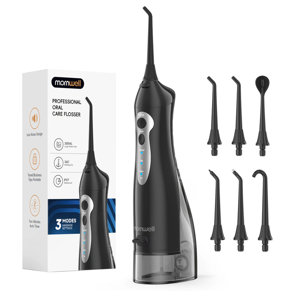 Portable USB Rechargeable Cordless Water Flosser for Oral Care