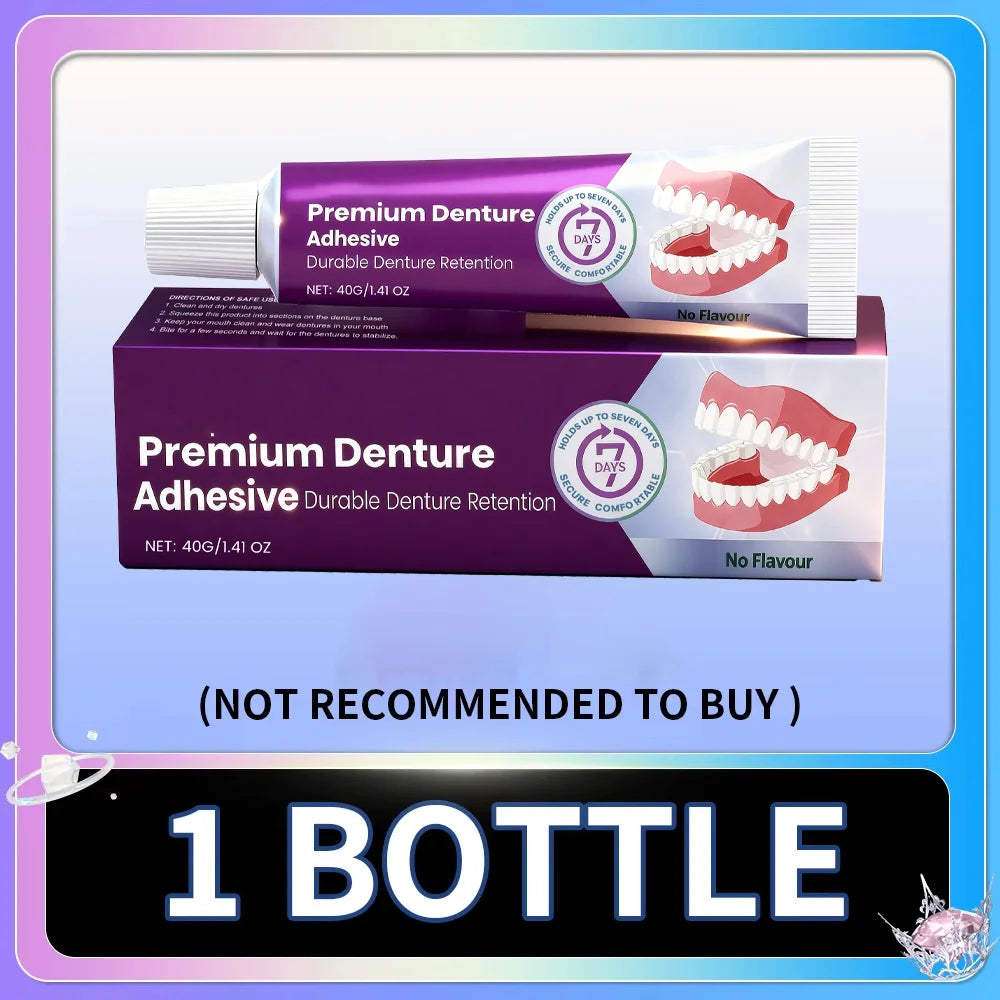 Long-Lasting Denture Adhesive Cream for Secure Hold - 9