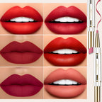 QICIY Dual Ended Lipstick and Lip Liner Long Lasting Waterproof Makeup