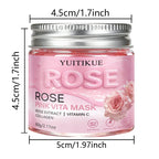 YUITIKUE Rose Pink Vita Peel Off Face Mask Moisturizing Collagen Treatment