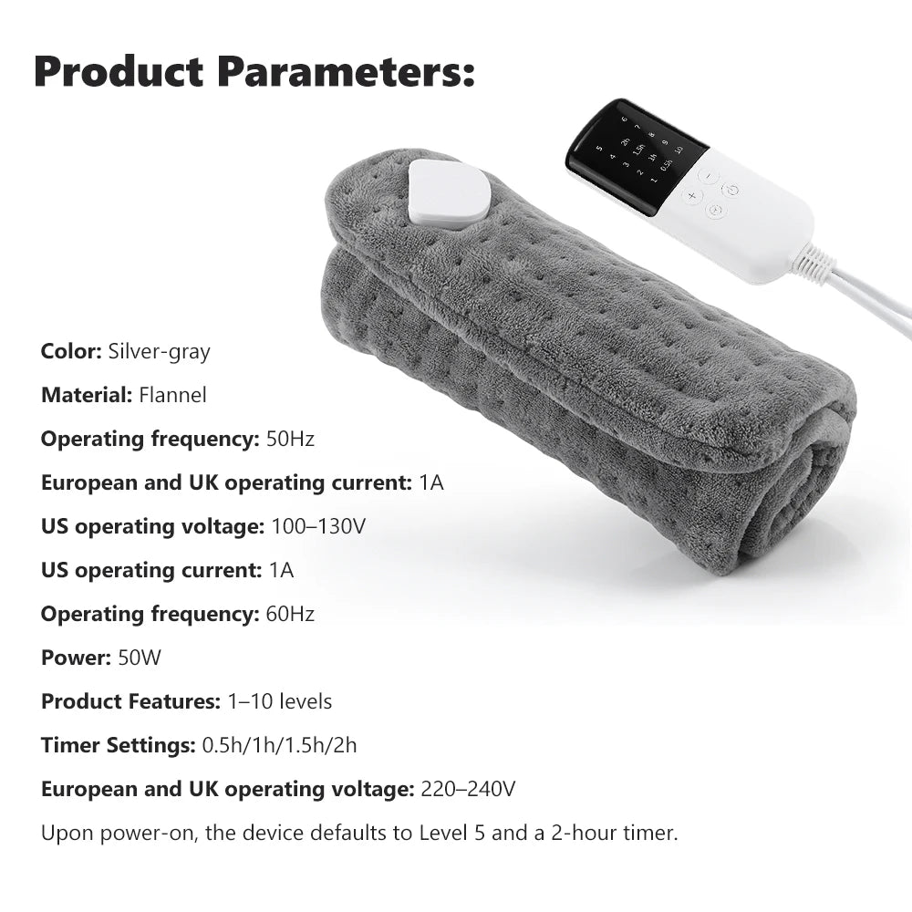 Electric Heating Pad for Back and Pain Relief - 16
