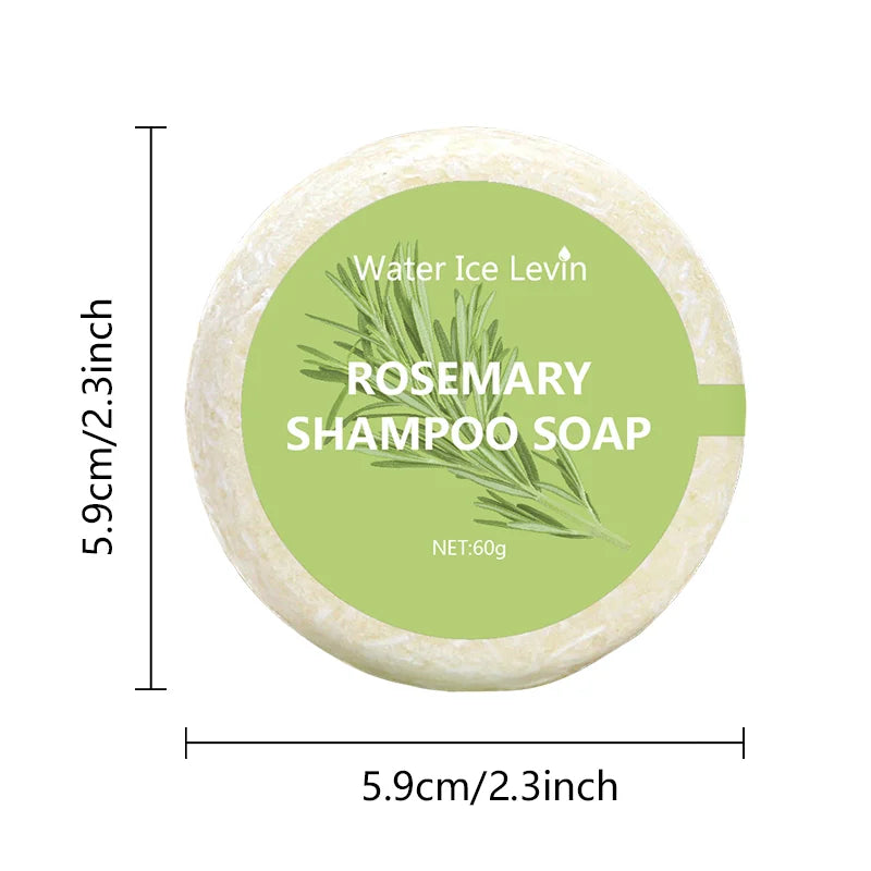 Rosemary Shampoo Soap Bar Natural Hair Growth and Oil Control Cleanser - 7