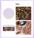O'CHEAL Chameleon Glitter Gel Body Face and Hair Shimmer Makeup