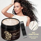 Coconut Oil Curl Defining Cream 50g Leave In Hair Moisturizer Frizz Control