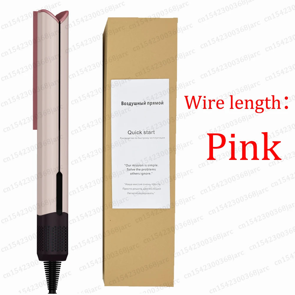2-in-1 Professional Hair Dryer and Straightener with LED Display
