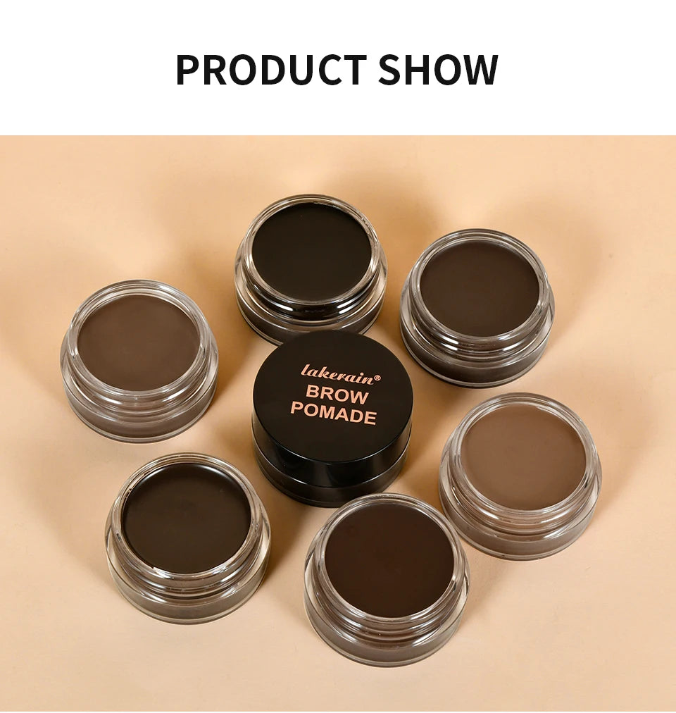 Long-Lasting Waterproof Eyebrow Pomade for Natural Definition