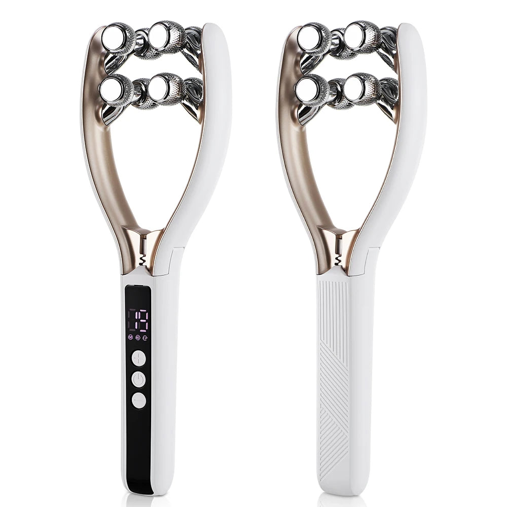 Electric Facial Contouring Roller with Micro-Vibration Massage