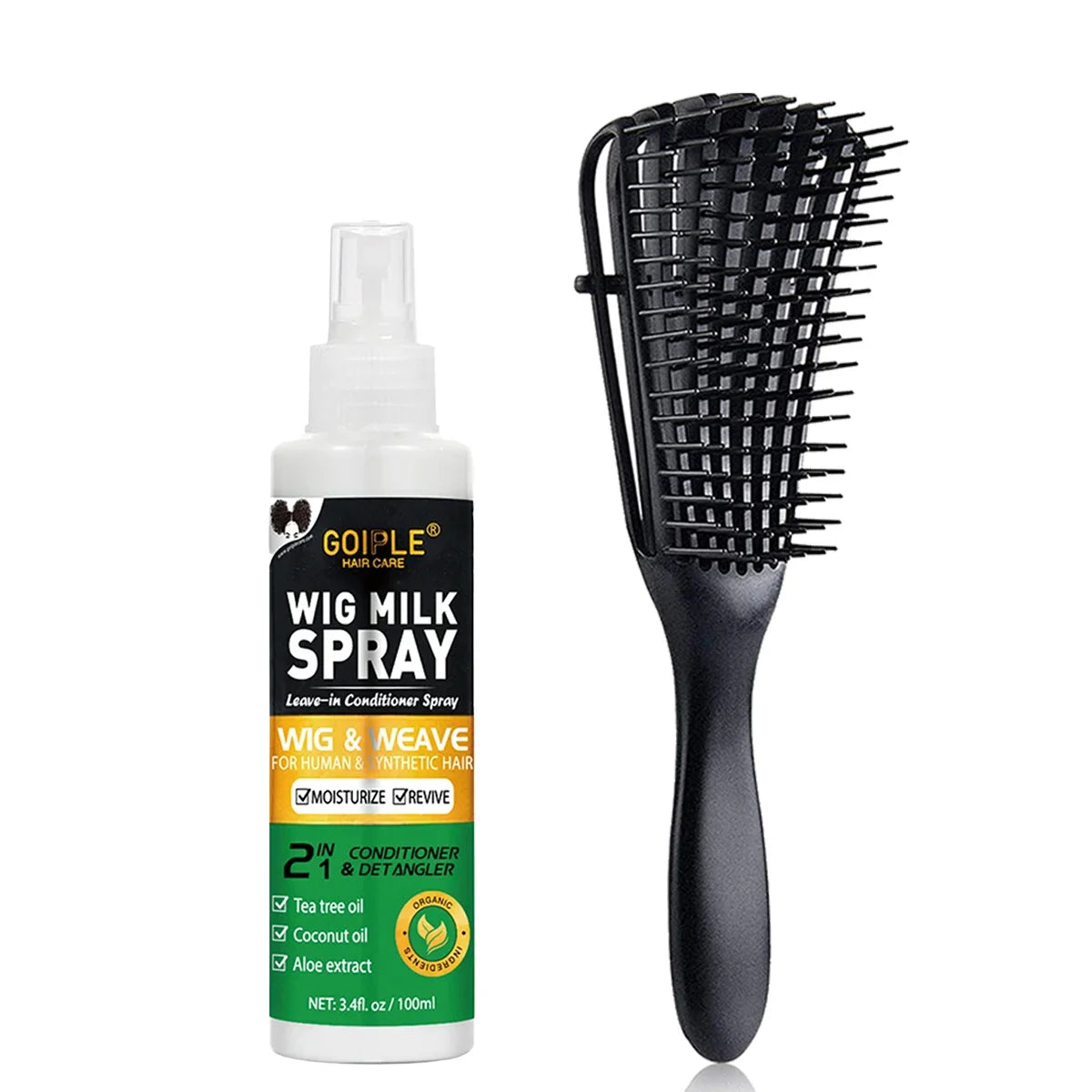 100ml 2-in-1 Wig Milk Leave-In Conditioner and Heat Protection Spray