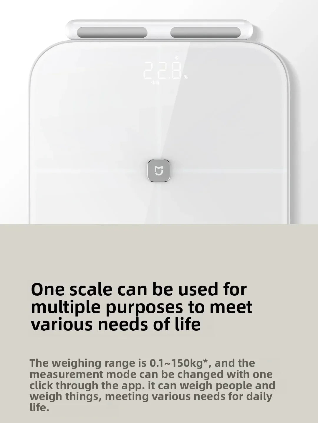 Mijia Smart Scale S800 8 Electrode Body Fat Monitor Bluetooth BMI Scale - 20