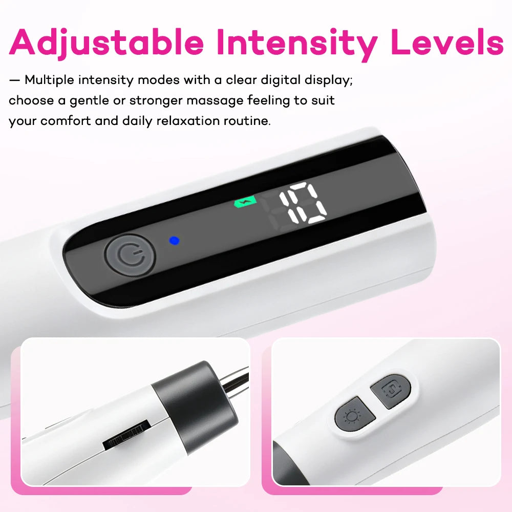Handheld Precision Electronic Pulse Massage Pen - 12