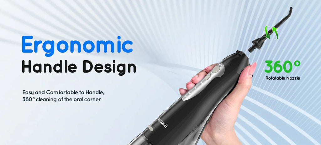 Electric Toothbrush and Water Flosser Oral Care Combo