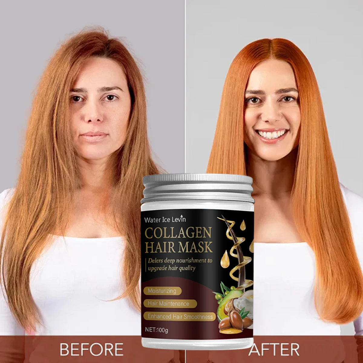 Collagen Hair Mask with Argan and Coconut Oil 100g