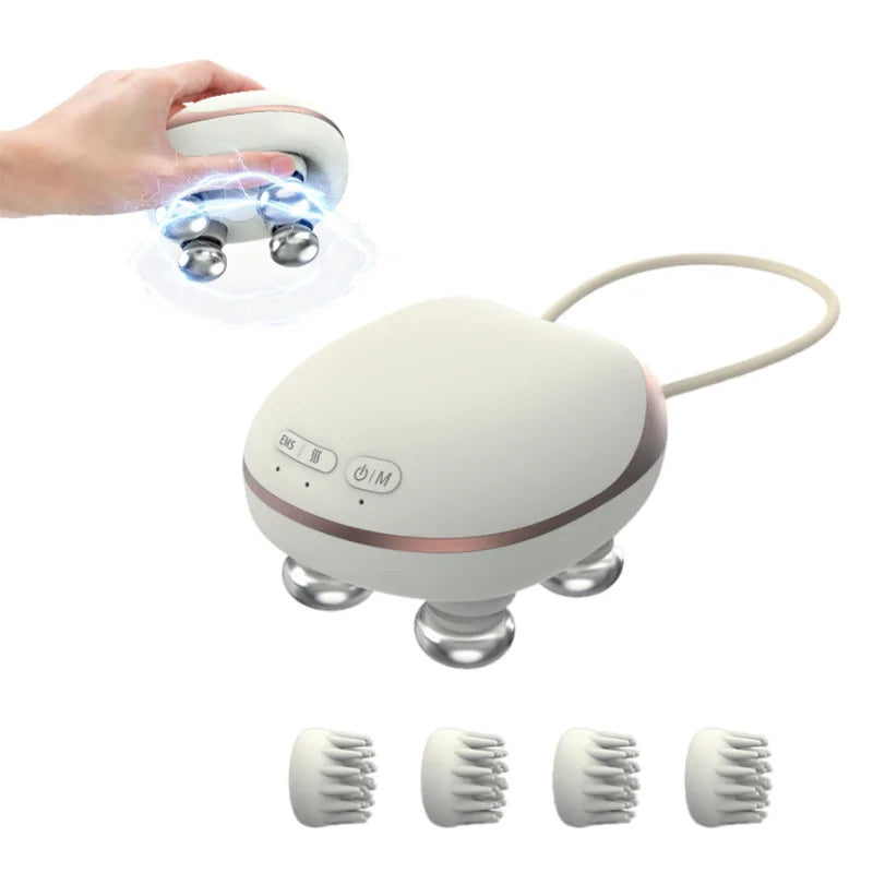 Cordless Waterproof Scalp and Body Massage Device