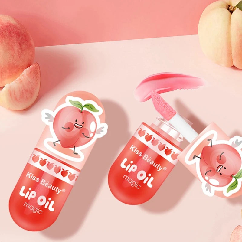 Kiss Beauty Magic Lip Oil Moisturizing Gloss 2 Pack