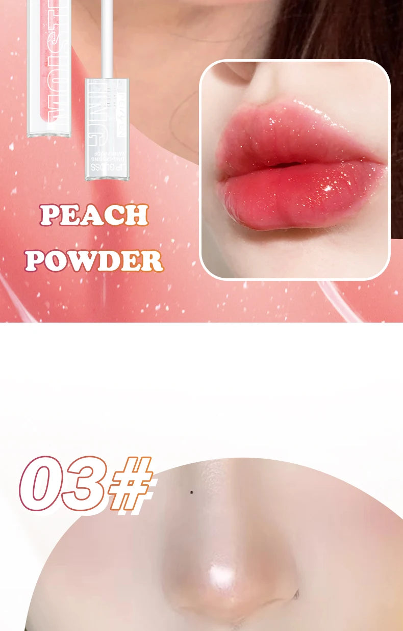 Hydrating Lip Gloss Waterproof Non-Stick Moisturizing Lip Tint