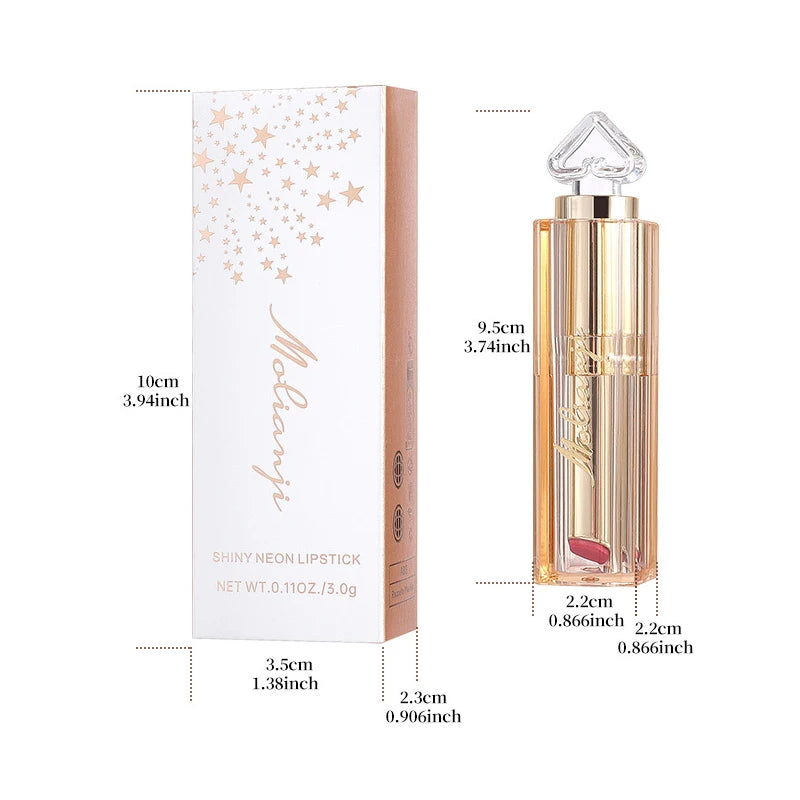 Shiny Lipstick Waterproof Long Lasting Glitter Lip Gloss