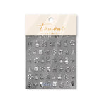 3D Christmas Cartoon Nail Art Stickers