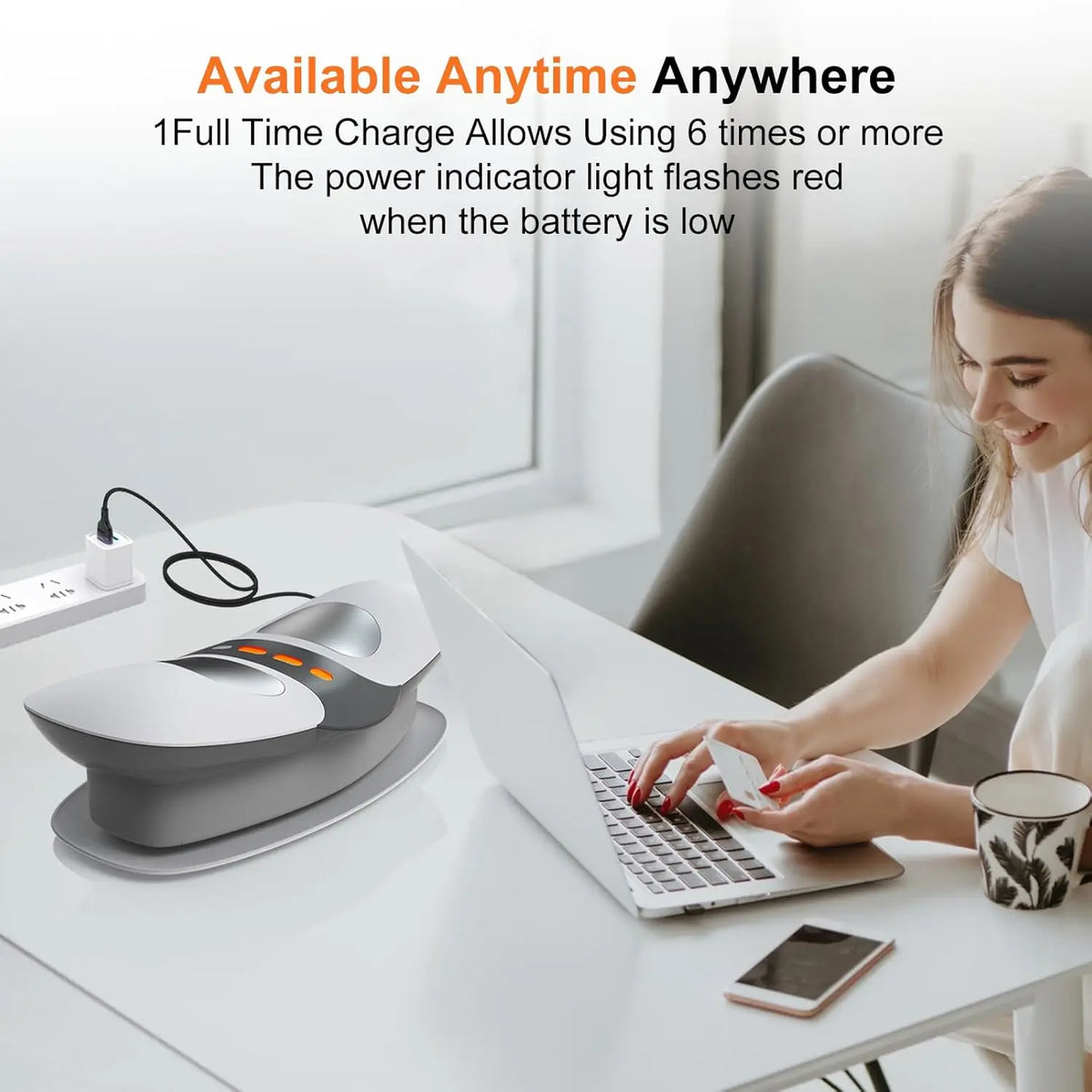 Electric Lumbar Back Stretcher and Massager