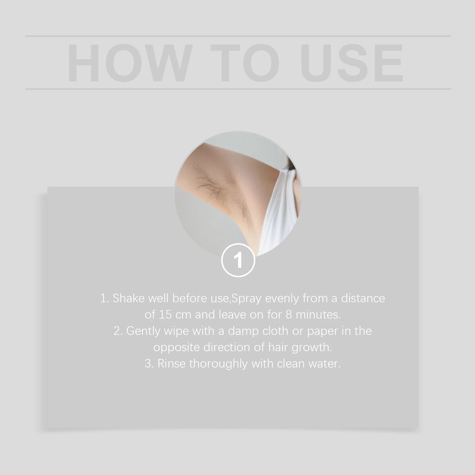 Painless Hair Removal Spray for Body and Legs - 12
