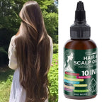 10 in 1 Hair Growth Oil Rosemary and Castor Scalp Treatment