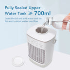 Portable USB Desktop Air Cooler and Humidifier