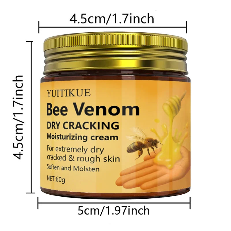 Bee Venom Repair Cream Intensive Moisturizing Treatment for Dry Skin