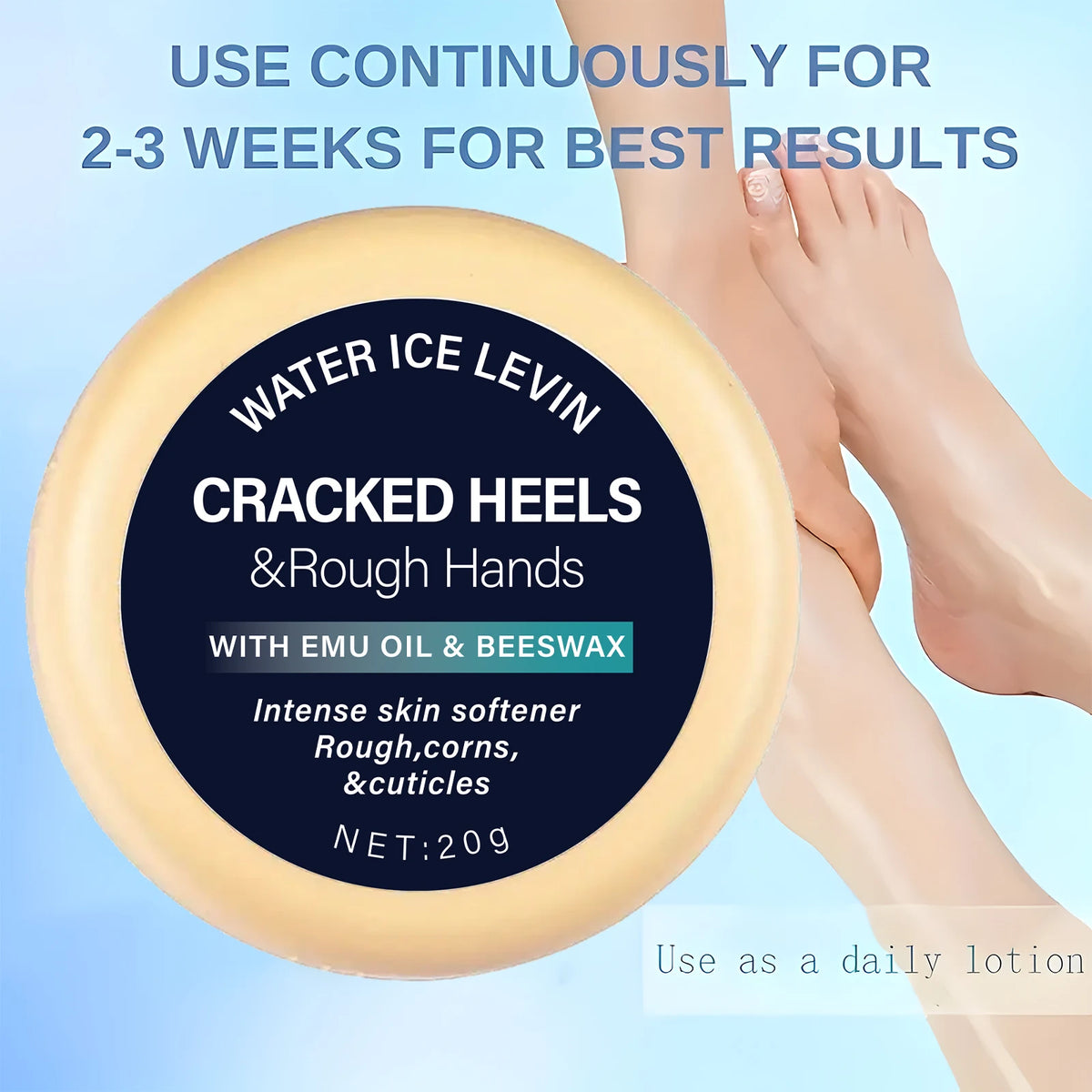 Intensive Repair Foot and Hand Cream for Cracked Heels and Dry Skin