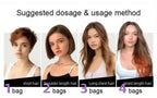 100ml 3 in 1 Herbal Hair Dye Shampoo for Gray Hair Coverage