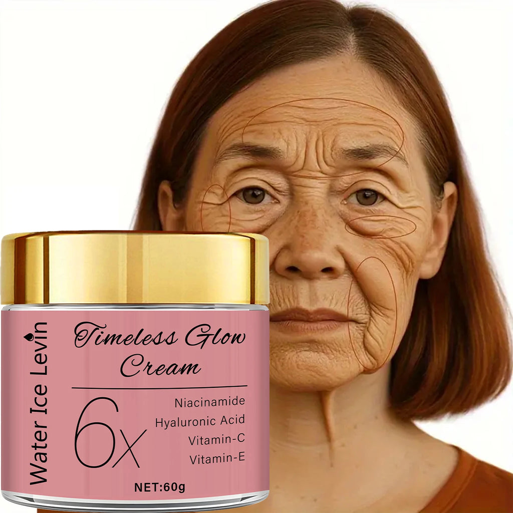 Water Ice Levin Timeless Glow Face Cream Brightening Moisturizer 60g