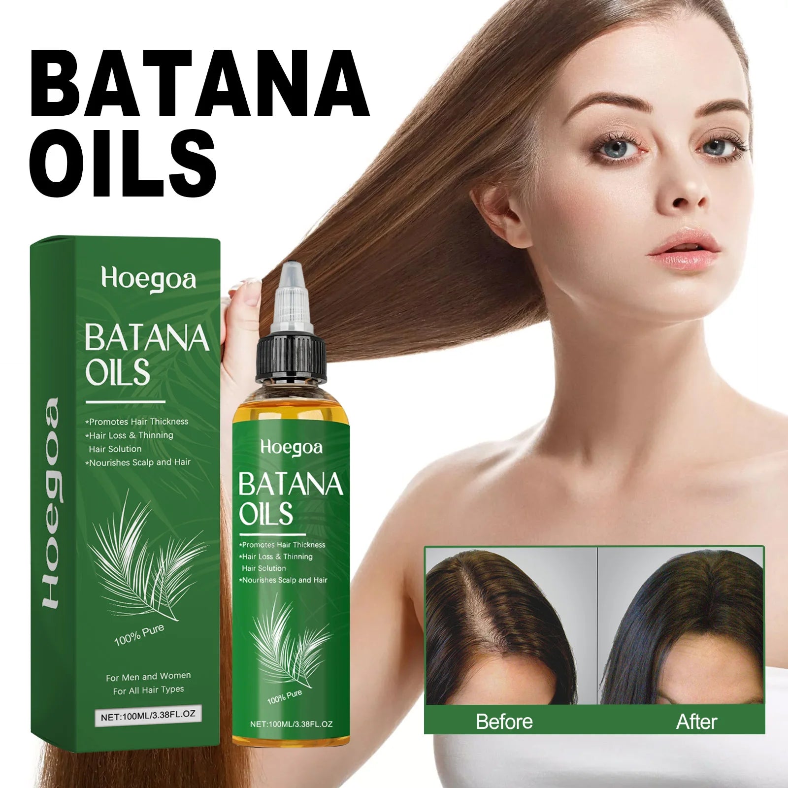 Pure Batana Oil for Hair Growth and Scalp Nourishment - 8