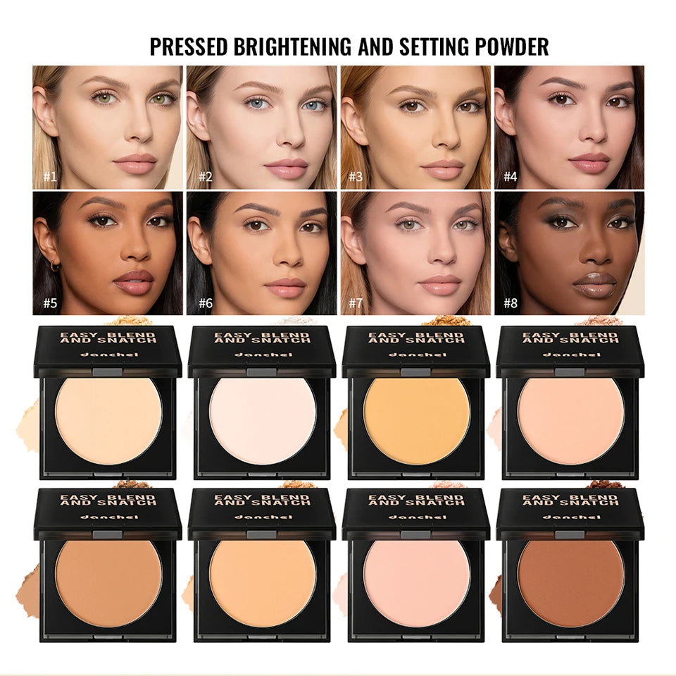Matte Pressed Setting Powder for Oil Control