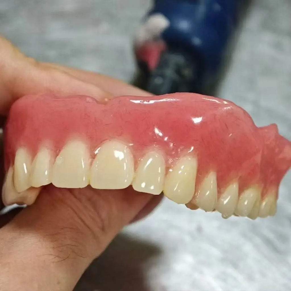 Moldable Silicone Cosmetic Teeth for Instant Smile