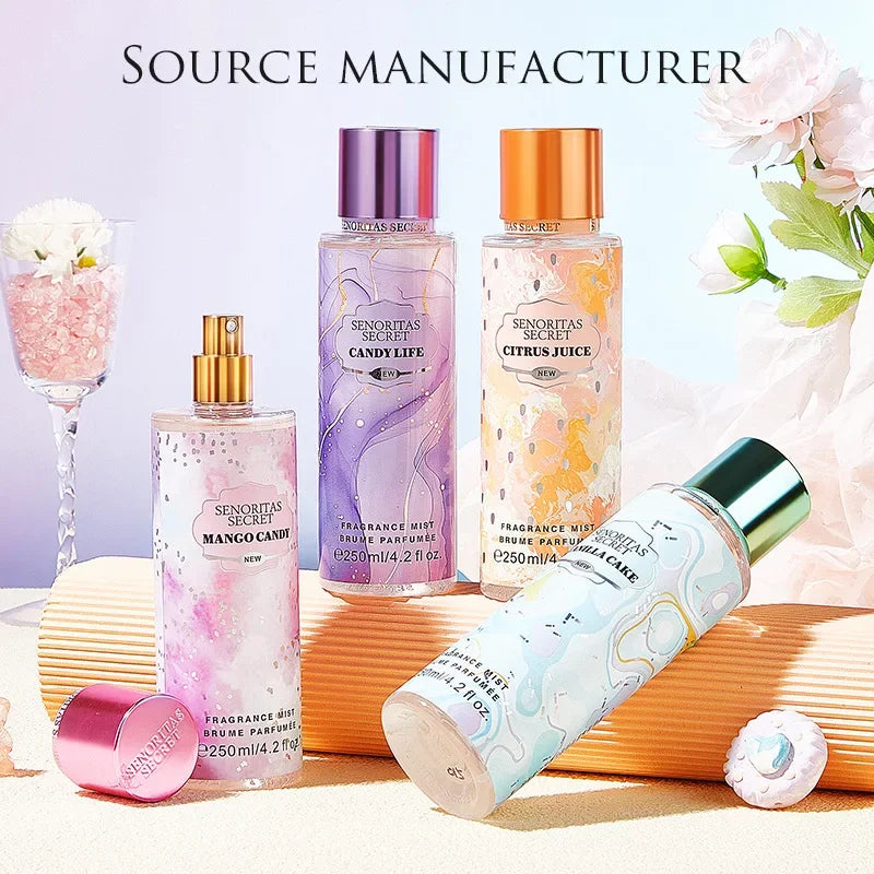 Senoritas Secret Fragrance Body Spray Long Lasting Scent Deodorant 250ml