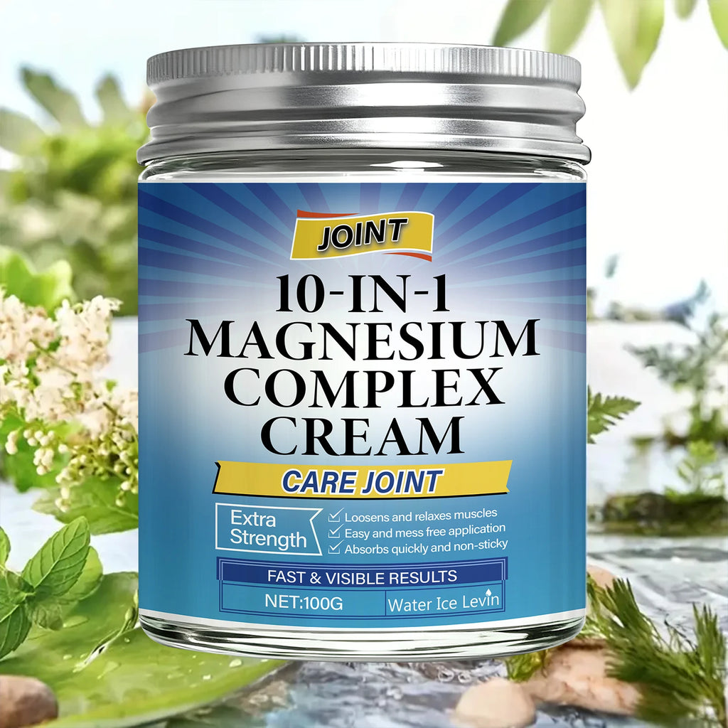 10-in-1 Magnesium Joint Cream Extra Strength Muscle Recovery Balm